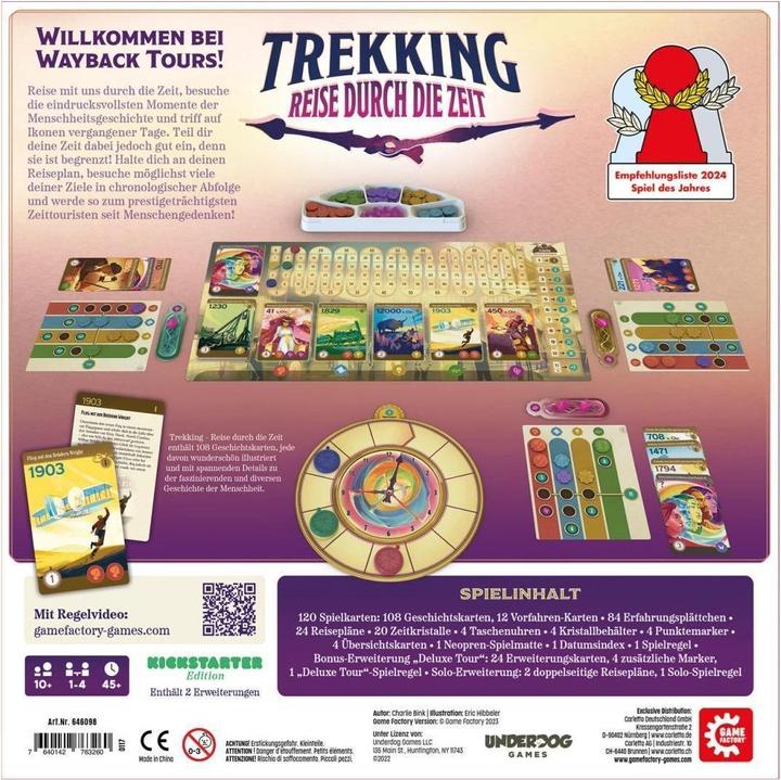 Image du produit Game Factory Trekking – Reise durch die Zeit (d) (Allemand)