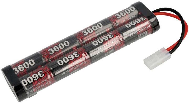 Actual product image Robitronic nimh battery 3600mah 9.6v stick pack tamiya (9.60 V, 3600 mAh)