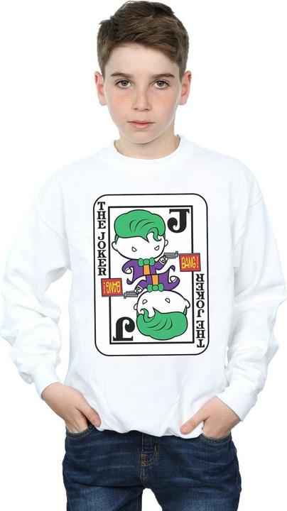 Produktbild Chibi Joker Playing Card Sweatshirt Jungen (128)