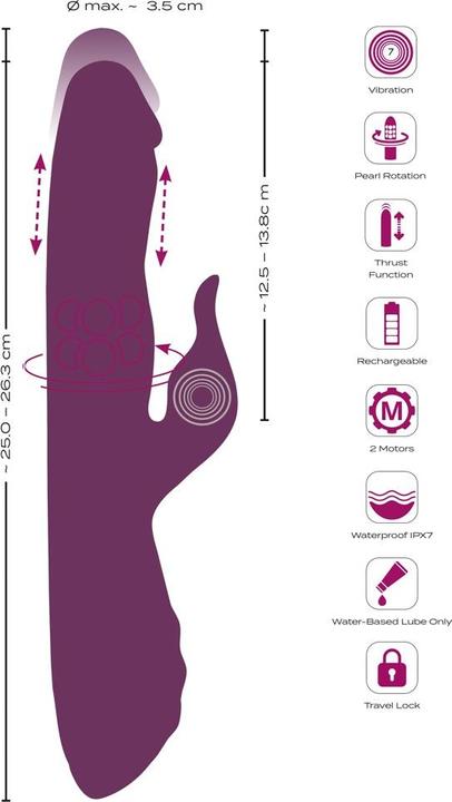 Produktbild Javida 3 Function Vibrator