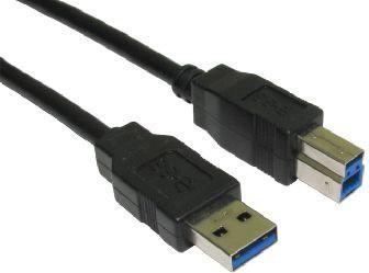 Actual product image Cables Direct 1M USB3 A M - B M BLK CBL B/Q 200