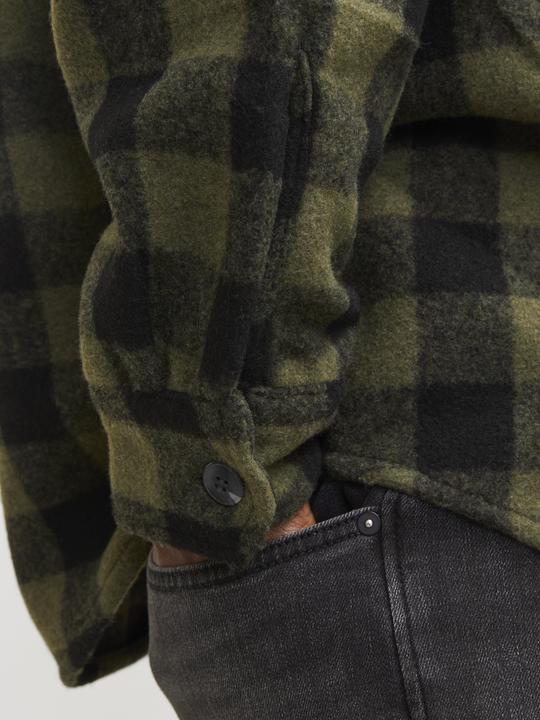 Actual product image Jack & Jones Plus loose fit overshirt Overshirt (5XL)