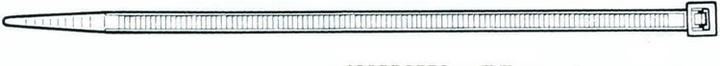 Produktbild Elematic CABLE TIES 250X4.5 ELMATIC WHITE 100PCS (100 Stk.)