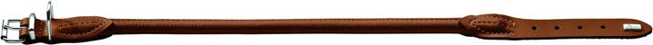 Actual product image Hunter Collar Round & Soft, Elk, Cognac (M, Dog, General)