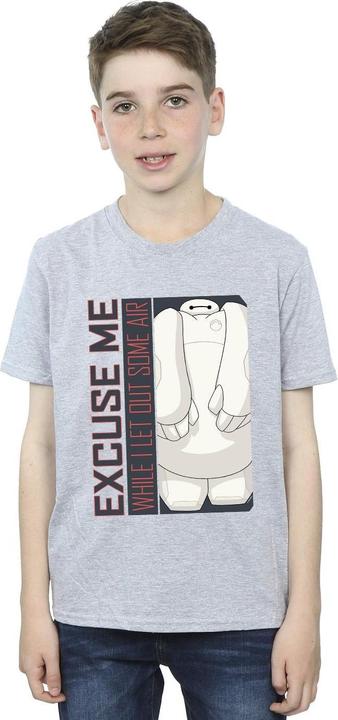 Immagine prodotto Disney Big Hero 6 Baymax Excuse Me Some Air Maglietta Ragazzi (140, 146)