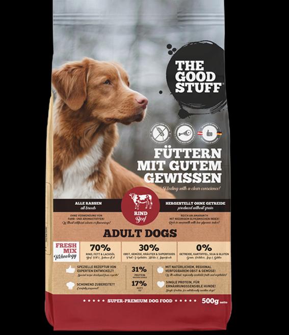 Immagine prodotto The Goodstuff Manzo 500 g (Adulto, 1 pz., 500 g)