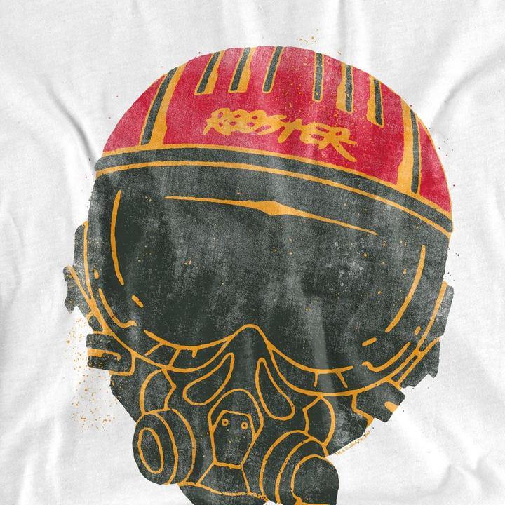 Actual product image Top Gun Mens Rooster Helmet T-Shirt (XL)