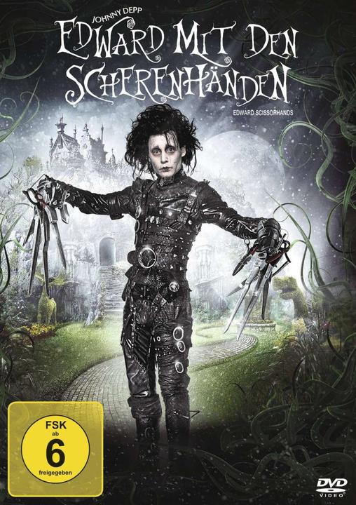 Actual product image Edward with the Scissor Hands (DVD, 1990, English, German)