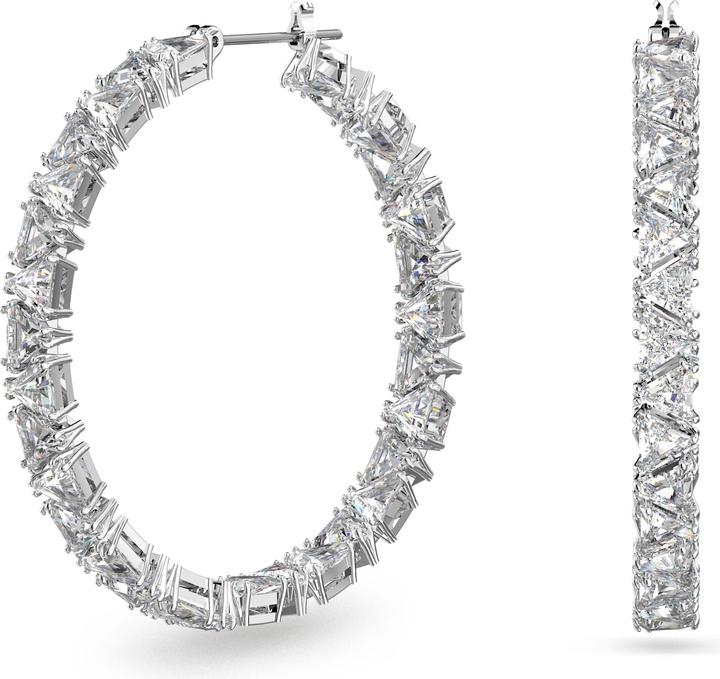 Swarovski Triangolo Millenia Creoles (Metallo Swarovski)