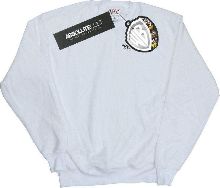 Actual product image Looney Tunes Mens Beep Beep Breast Print Sweatshirt (L)