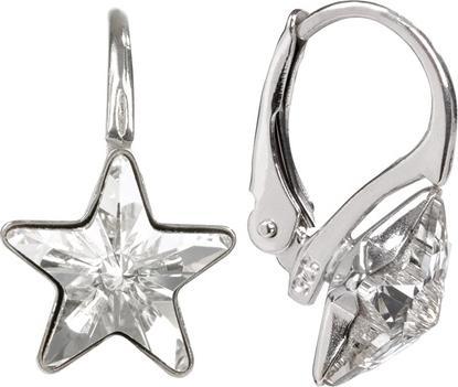 Produktbild Levien GirlsÂ' silver star crystal earrings for kids