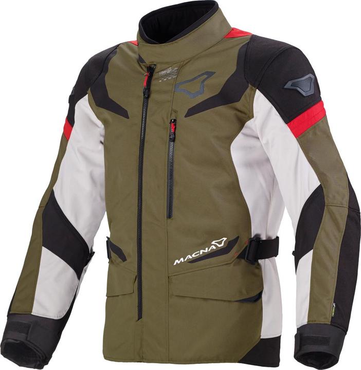 Image du produit Macna SEKTOR Textiljacke olive grün-weiss-schwarz XL (Hommes, XL)