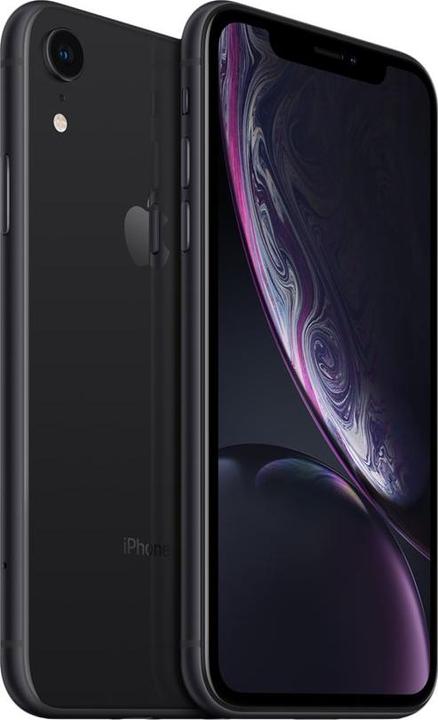 T1A Apple iPhone XR Refurbished (128 GB, Black, 6.10", 12 Mpx, Dual SIM, B / Very good)