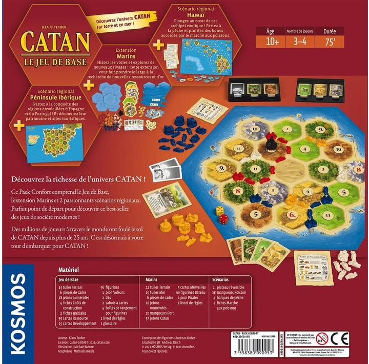 Actual product image Kosmos Catan: 25 years (French)