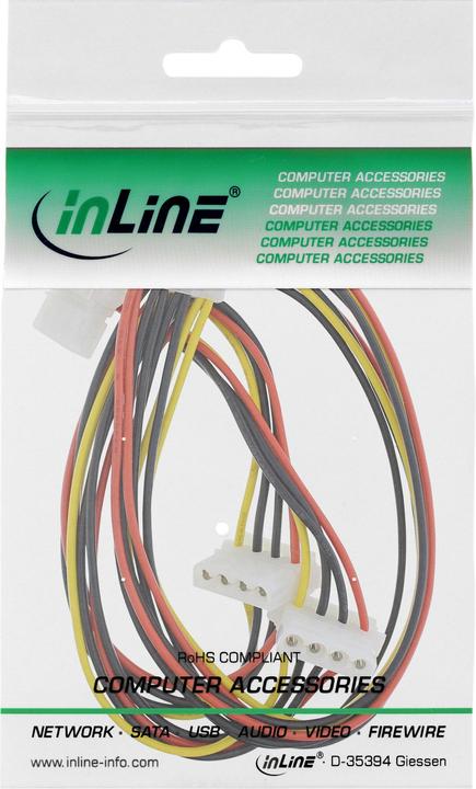 Actual product image InLine Power Y-cable internal