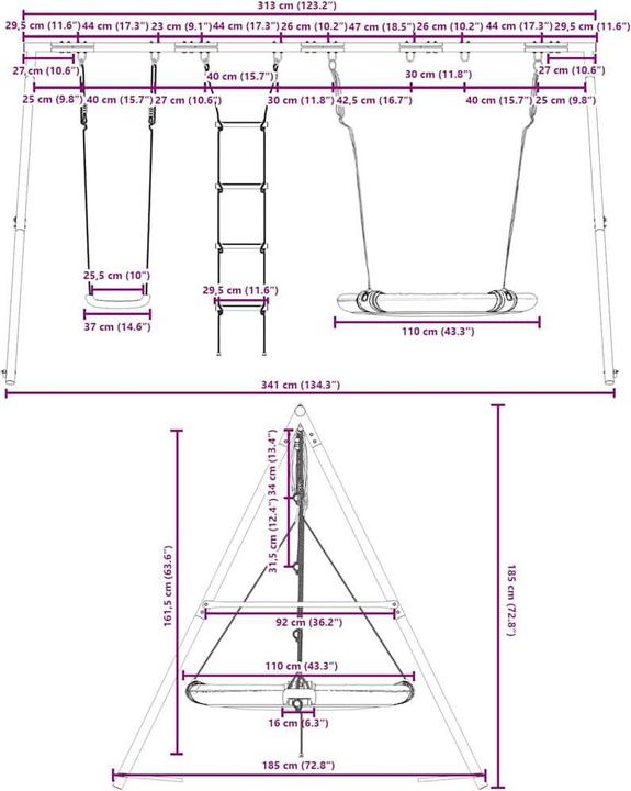 Produktbild VidaXL Romaine