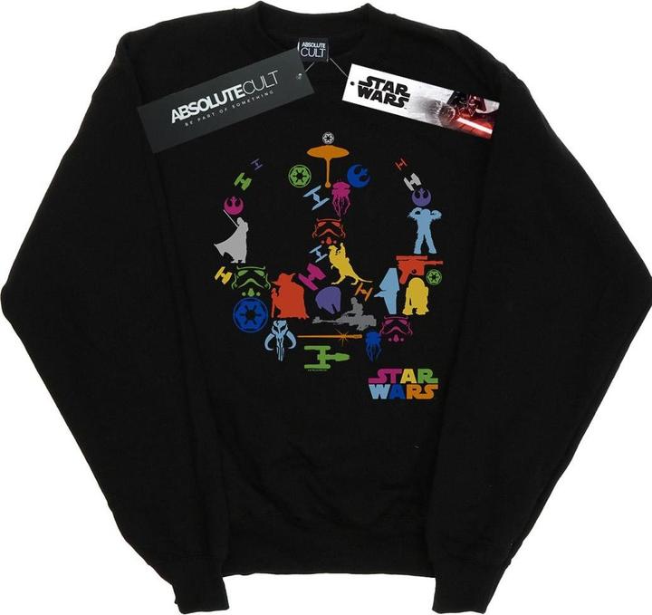 Immagine prodotto Star Wars Silhouette Collage Felpa Uomo (XXL)