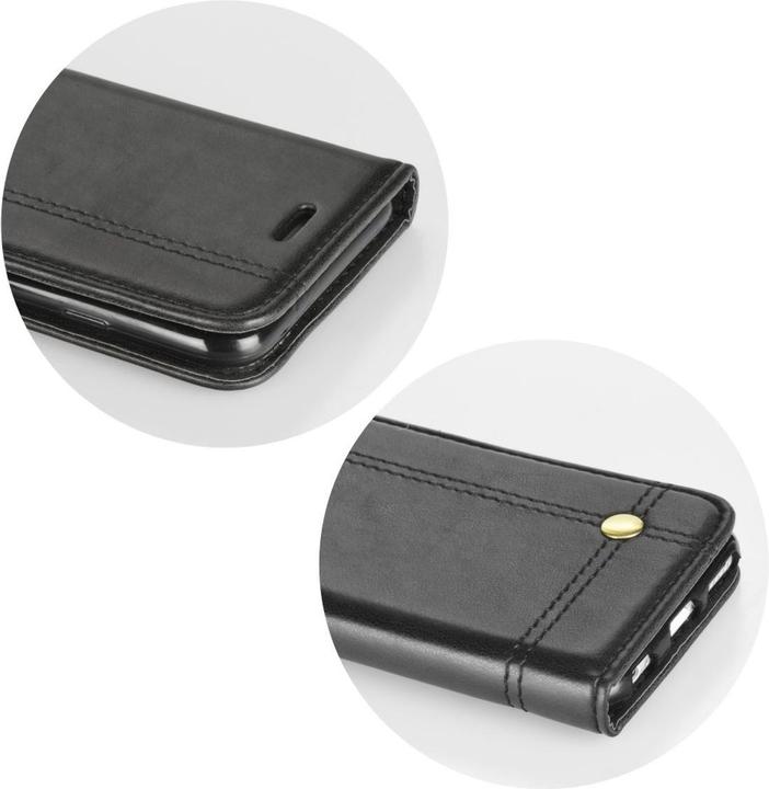 Actual product image König Design Apple iPhone 12 mini Mobile Sleeve Protective Case Flip Cover Wallet Black (Apple iPhone 12 mini)