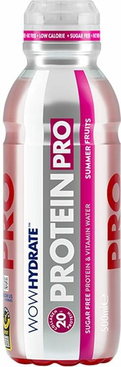 Actual product image Wow Hydrate Protein Summer Fruits pro (Summer Fruit, 12 x)