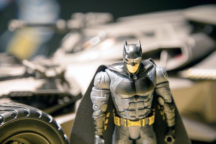 Actual product image Mattel RC Justice League Batmobile