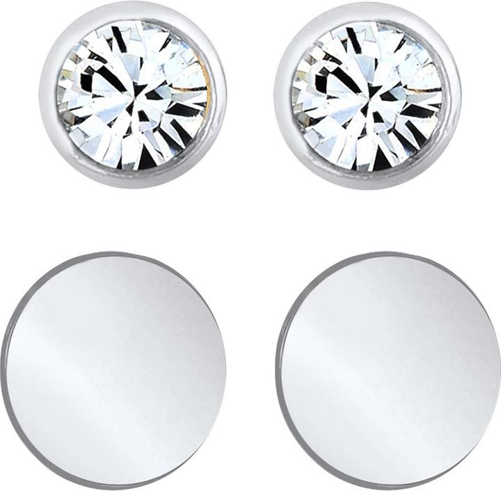 Image du produit Elli Boucles d'oreilles en cristal, plaquettes (Argent sterling 925, Cristal de verre)