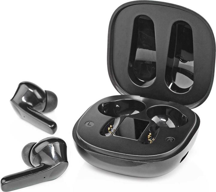 Produktbild Nedis Vollständig drahtlose Kopfhörer | Bluetooth® | max. Batteriespielzeit: 5 Std | Berührungssteue (ANC, 5 h, Kabellos)