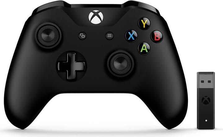 Produktbild Microsoft Xbox Controller + Wireless Adapter (PC, Xbox One X, Xbox Series X, Xbox One S, Xbox Series S)