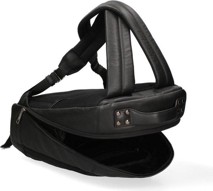 Actual product image John Richmond Herren Rucksack Aus Echtleder - Modell Novaro - 43.0 X 32.0 X 14.0 Cm