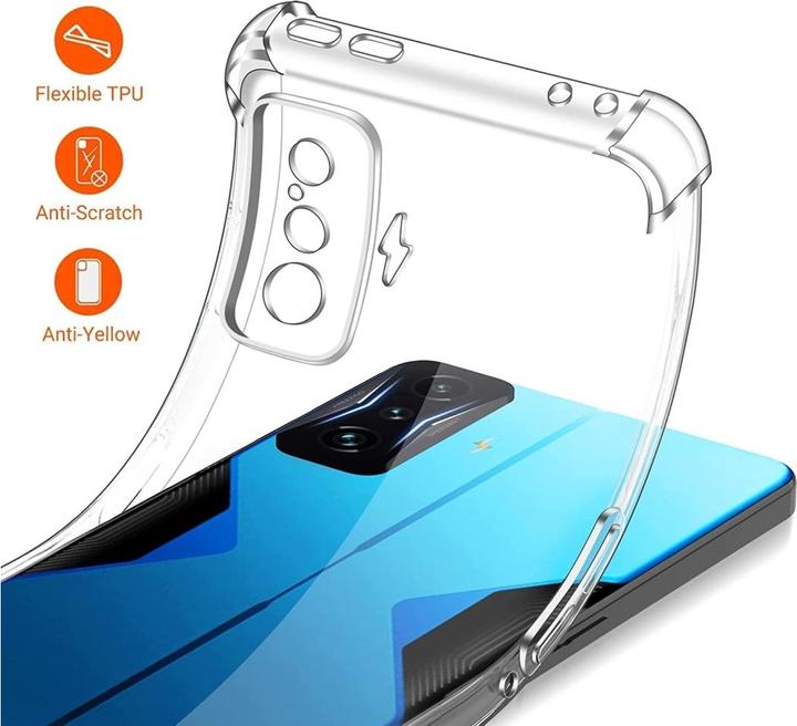 Actual product image Screenguard Xiaomi Poco F4 GT Case Crystal Soft Airbag Bumper (Xiaomi Poco F4 GT)