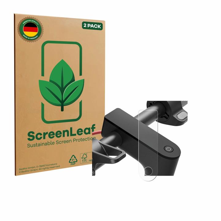 Actual product image ScreenLeaf Screen Protector sustainable Screen Protection, clear, anti-scratch