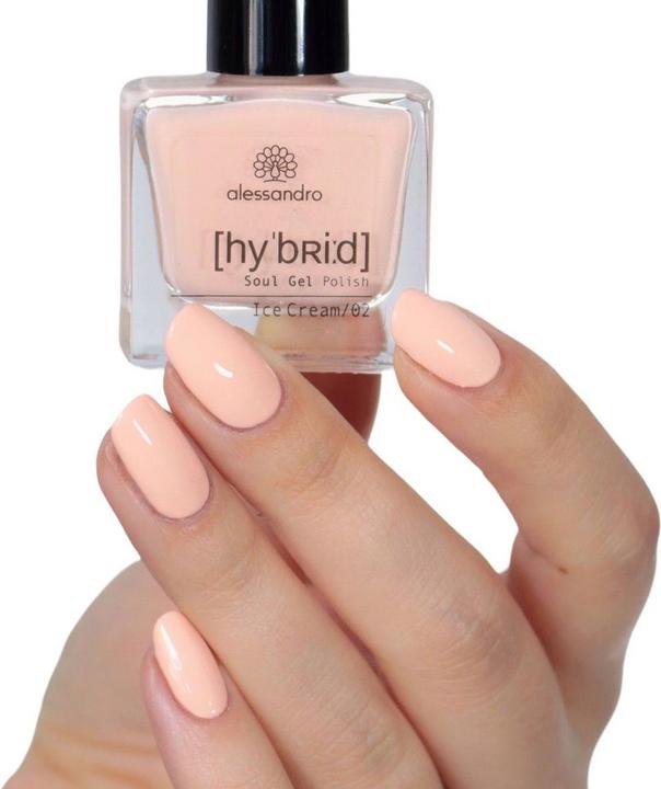 Produktbild Alessandro Hybrid Soul Gel Polish Ice Cream (137, Gel-Effekt Nagellack)
