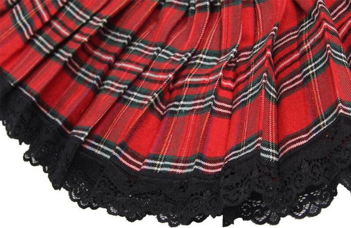 Actual product image Subblime Sexy Schoolgirl Costume With Top L/Xl (XL)