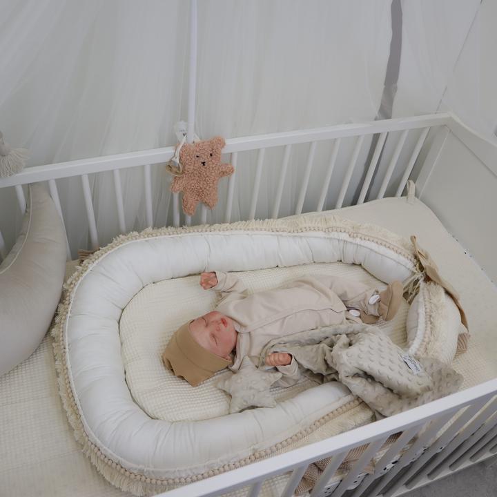 Image du produit Baby-Nest Nid d'ange Boho|Pique à gaufres| Beige