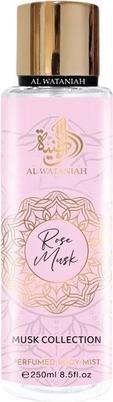 NoName Al Wataniah Musk Collection Rose Musk Body Mist 250ml (Eau de Toilette, 250 ml)