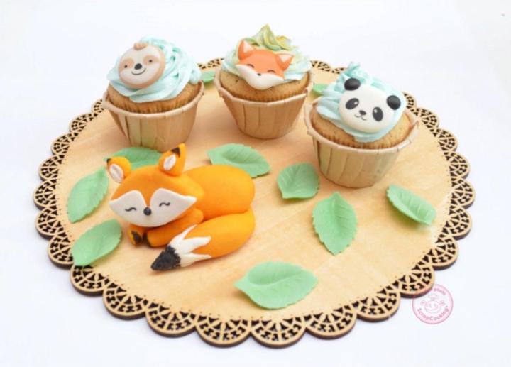 Actual product image ScrapCooking Sweet animals (6 x)