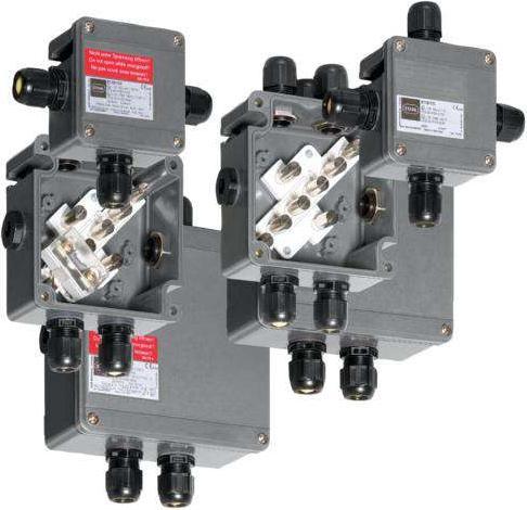 Stahl 8118/111-401 EEX junction box 3xM20