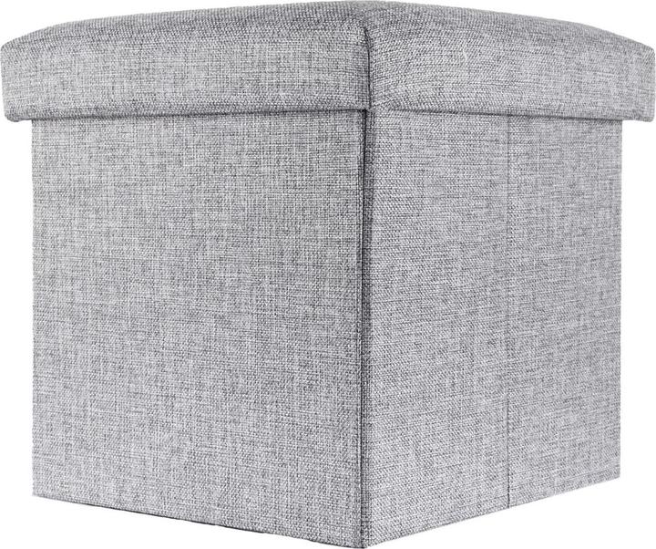 Actual product image Intirilife Cube seat ALASKA GREY