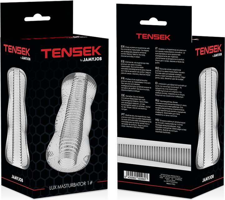Actual product image Jamyjob Clear Tensek 1 Masturbator