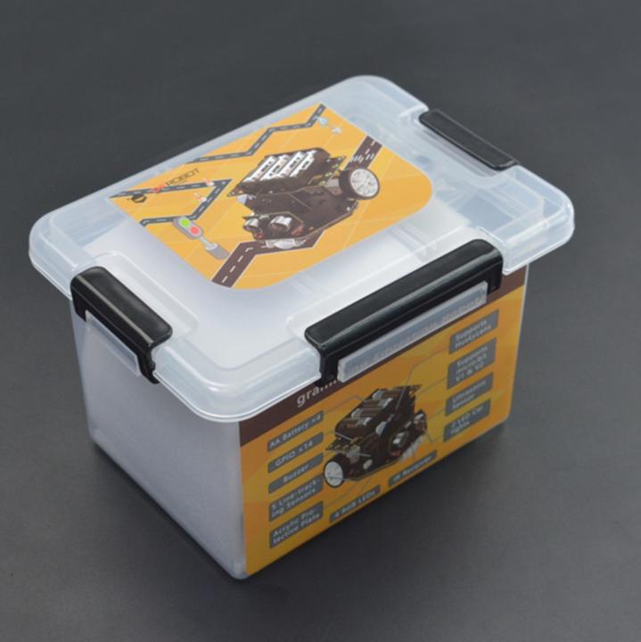 Image du produit DFRobot Plate-forme de programmation éducative pour robots Maqueen micro:bit Plus V2