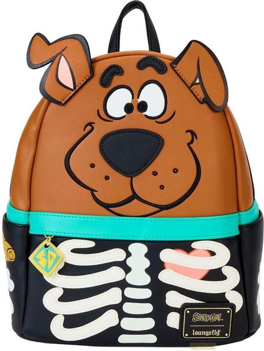 Actual product image Loungefly Scooby-Doo by Mini Backpack Skeleton Scooby Cosplay