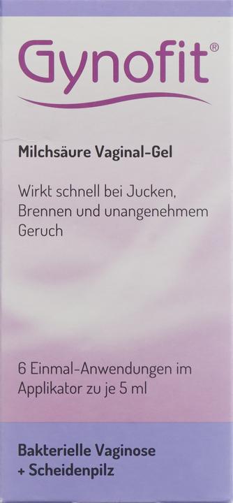 Image du produit Gynofit Gel vaginal à l'acide lactique (5 ml, Gel intime)