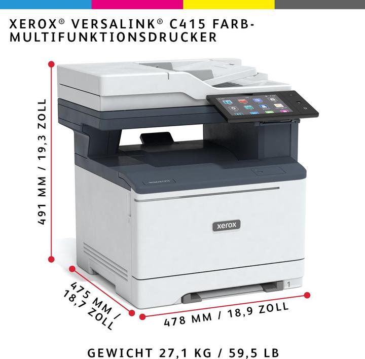 Actual product image Xerox VersaLink C415DN (Laser, Colour)