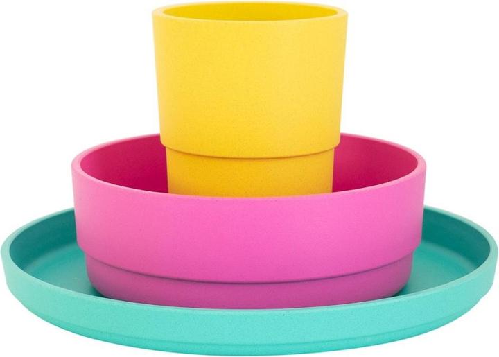 Immagine prodotto Bobo&boo Bobo & Boo, set di stoviglie a base vegetale, tropicale
