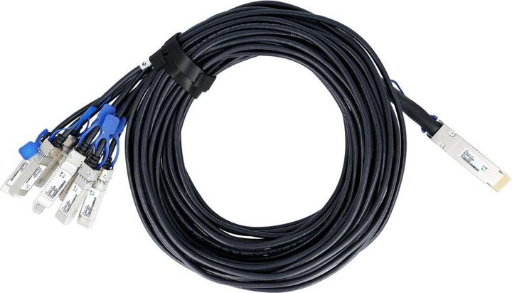 Produktbild BlueLAN Fortinet FN-CABLE-QSFPDD-8SFP56-L2 kompatibles Breakout DAC QSFP-DD/8xSFP56 BL290601X2M26