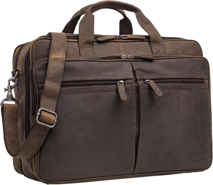 Stilord Gigantus Aktentasche mit Laptopfach (19")