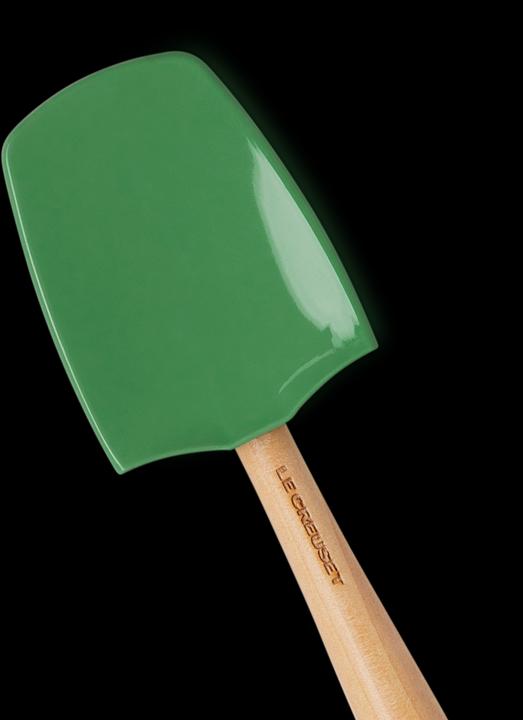 Actual product image Le Creuset Kitchen spatula large Craft 28cm bamboo green