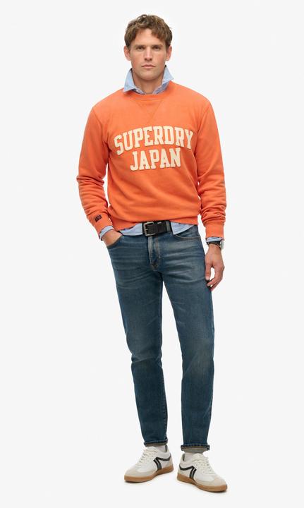 Actual product image Superdry VINTAGE ATHLETIC CREW Heren Trui (S)