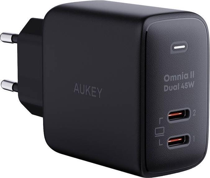 Actual product image Aukey Omnia II Dual (45 W)