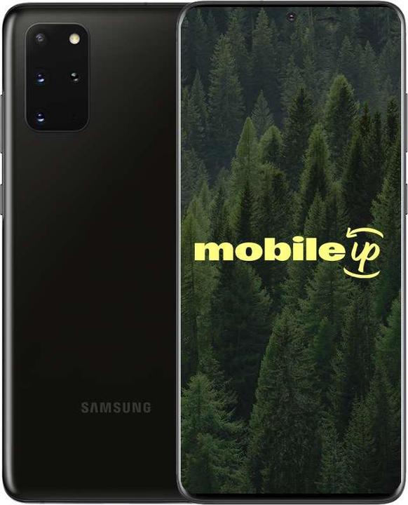 mobileup Samsung Galaxy S20 Plus (128 GB, Cosmic Black, 6.70", 64 Mpx, Hybrid Dual SIM + eSIM, B / Sehr gut)
