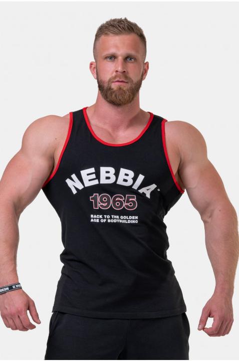 Image du produit Nebbia Débardeur Old School Muscle 193 Black (XXL)